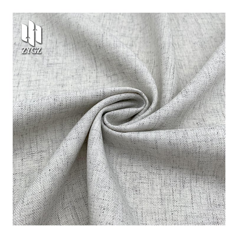 High Quality 90%Polyester 10%Linen Men's Suits Summer Uniforms Pants Handbag Anti-wrinkle Fabric Wholesale