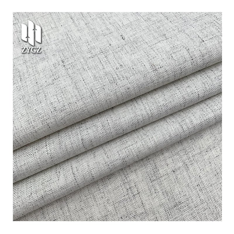 High Quality 90%Polyester 10%Linen Men's Suits Summer Uniforms Pants Handbag Anti-wrinkle Fabric Wholesale