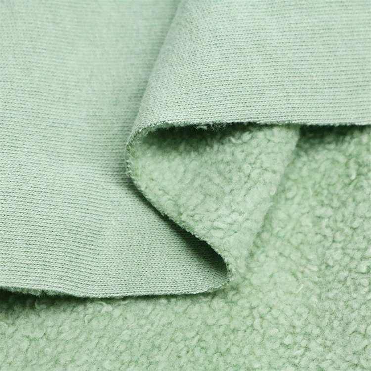 Custom color single side polar fleece 100% Polyester Polar Fleece Fabric for Outdoor Apparel