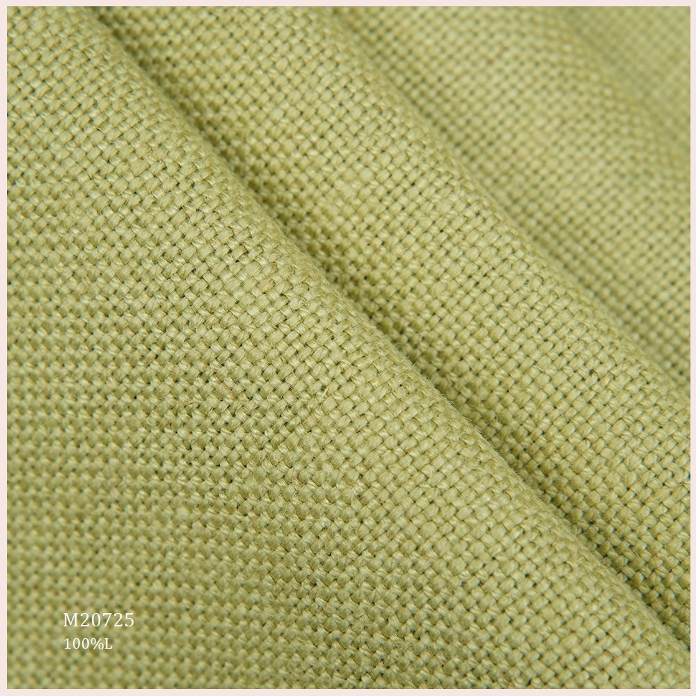 Superior Comfort Anti-Static 100% Upholstery Linen Fabric For Sofa Curtain Panel Couch Furniture