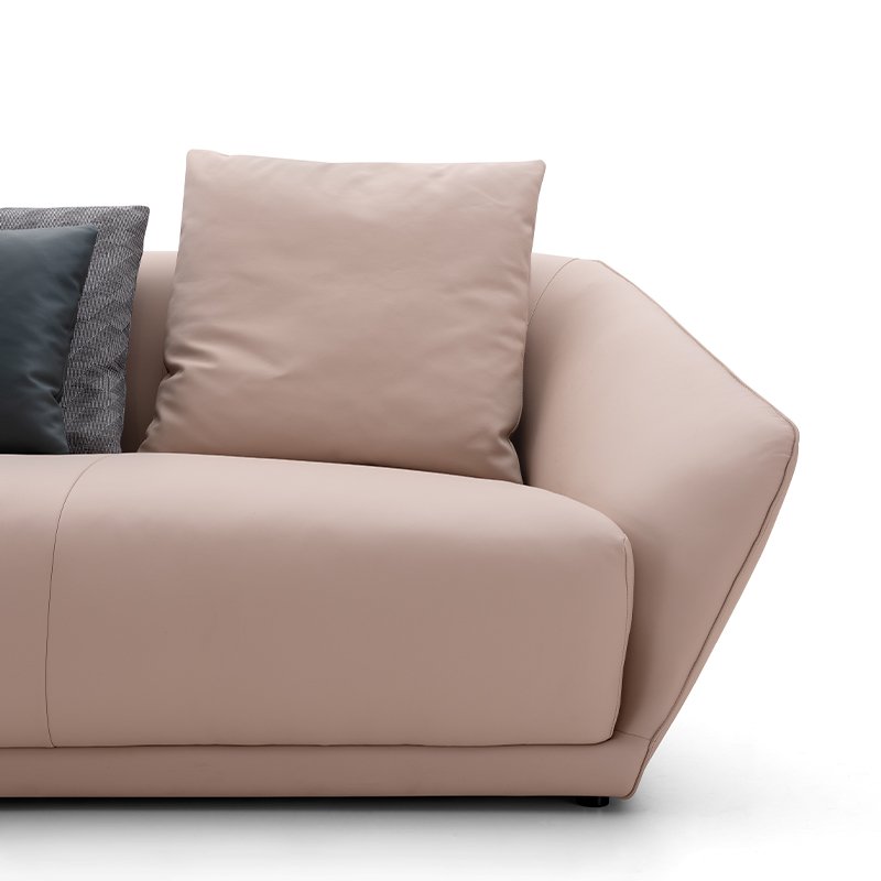 Modern Luxury Living Room Furniture Set Home Stainless Steel Frame Hotel Soft Seat Fabric Sofa