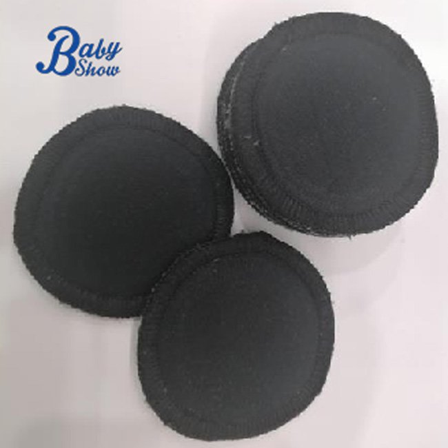4 Layers black cotton High absorption Nursing Pad 6.5*6.5cm Feeding Breast Pads for Lactation Milk Secretion Woman