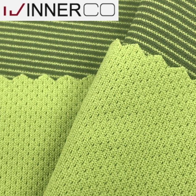 Bamboo polyester blend bird eye mesh fabric for sportswear