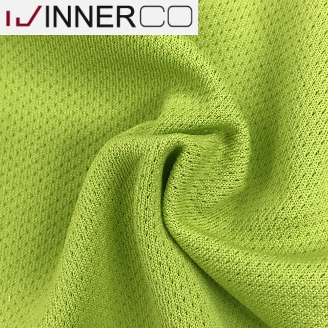 Bamboo polyester blend bird eye mesh fabric for sportswear