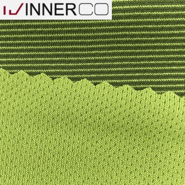 Bamboo polyester blend bird eye mesh fabric for sportswear