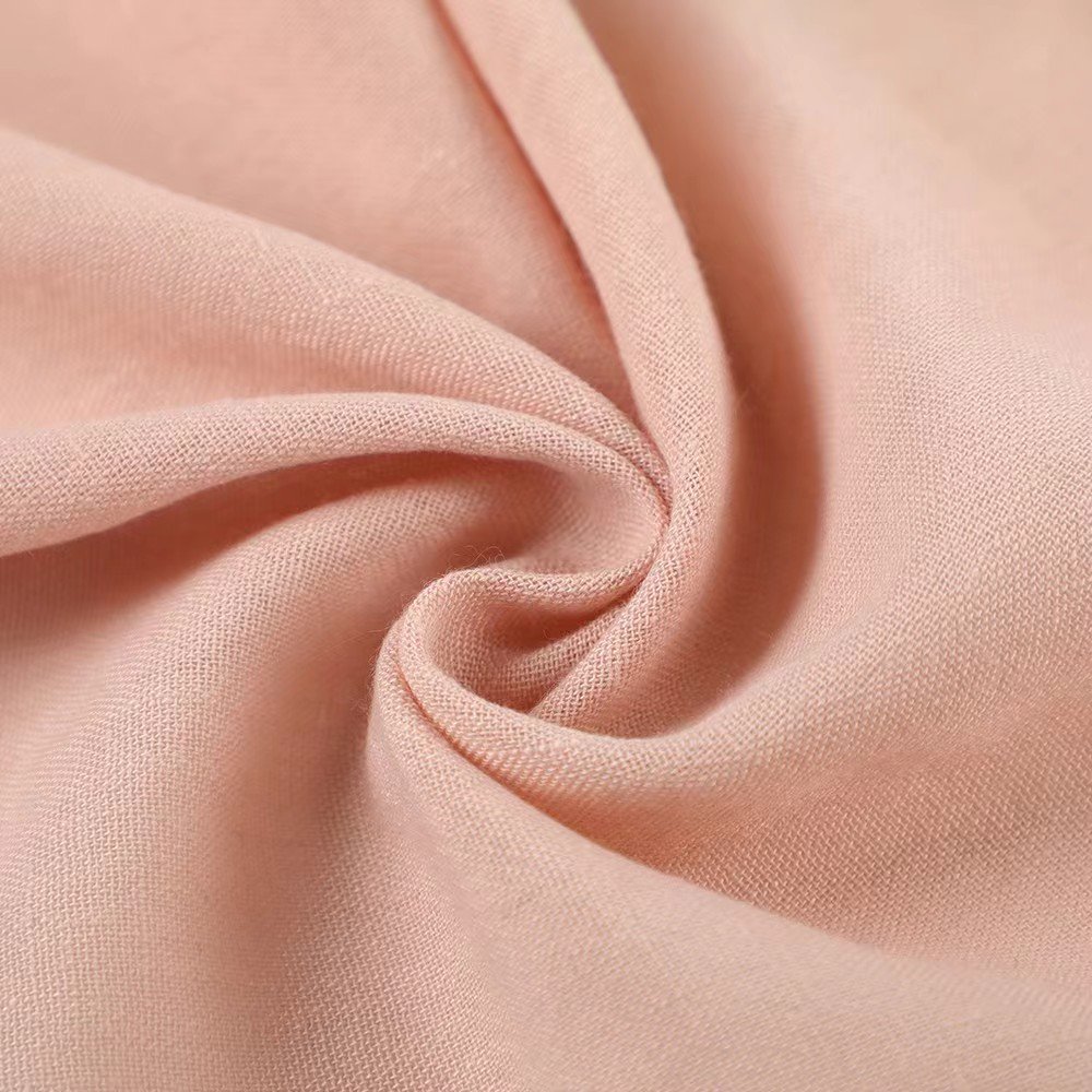 multi cols cheapest Polyester Linen Look Fabric Minimat Fabric Roll