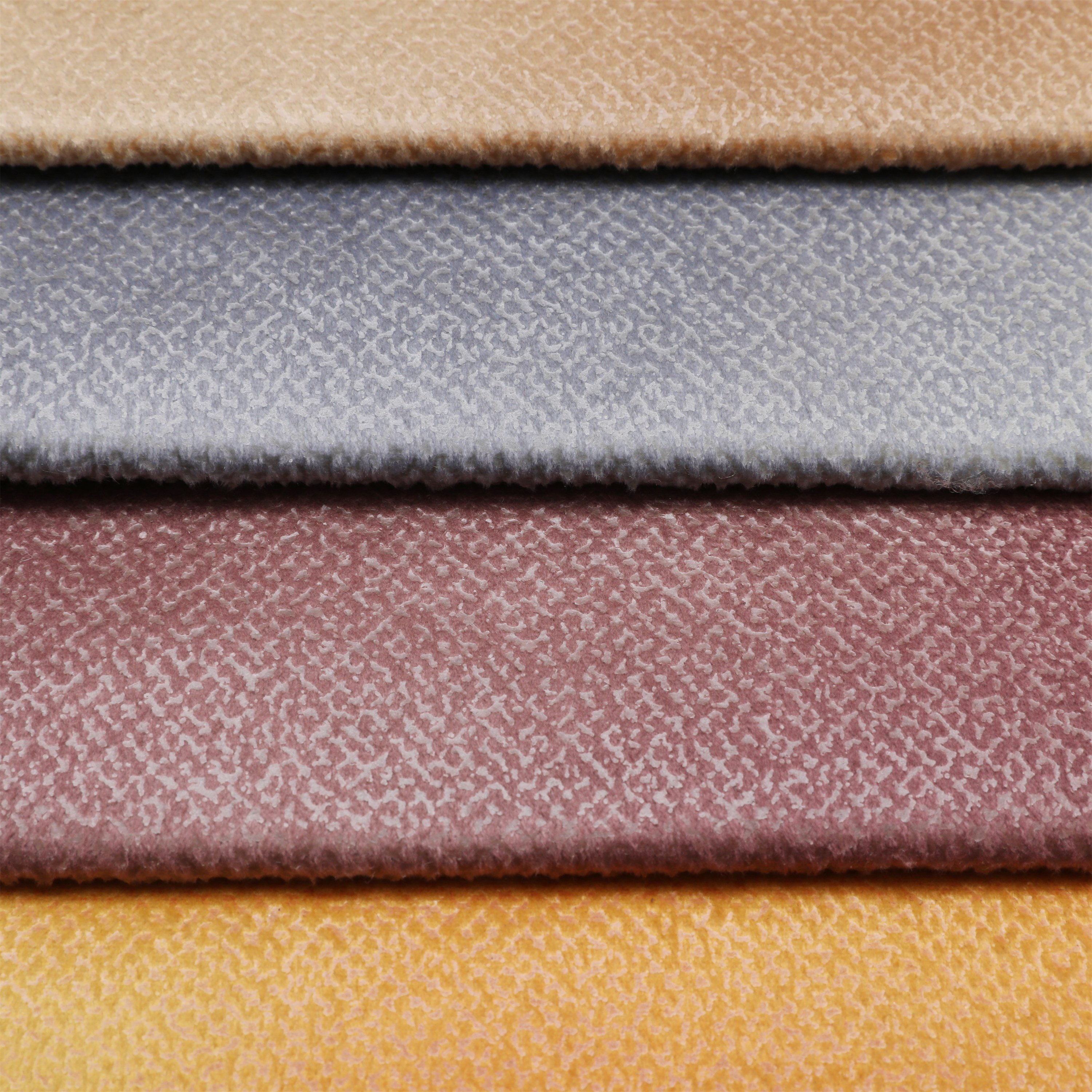 Hot sale upholstery polyester super soft velvet bronzed printed sofa cushion cover fabric furniture fabric