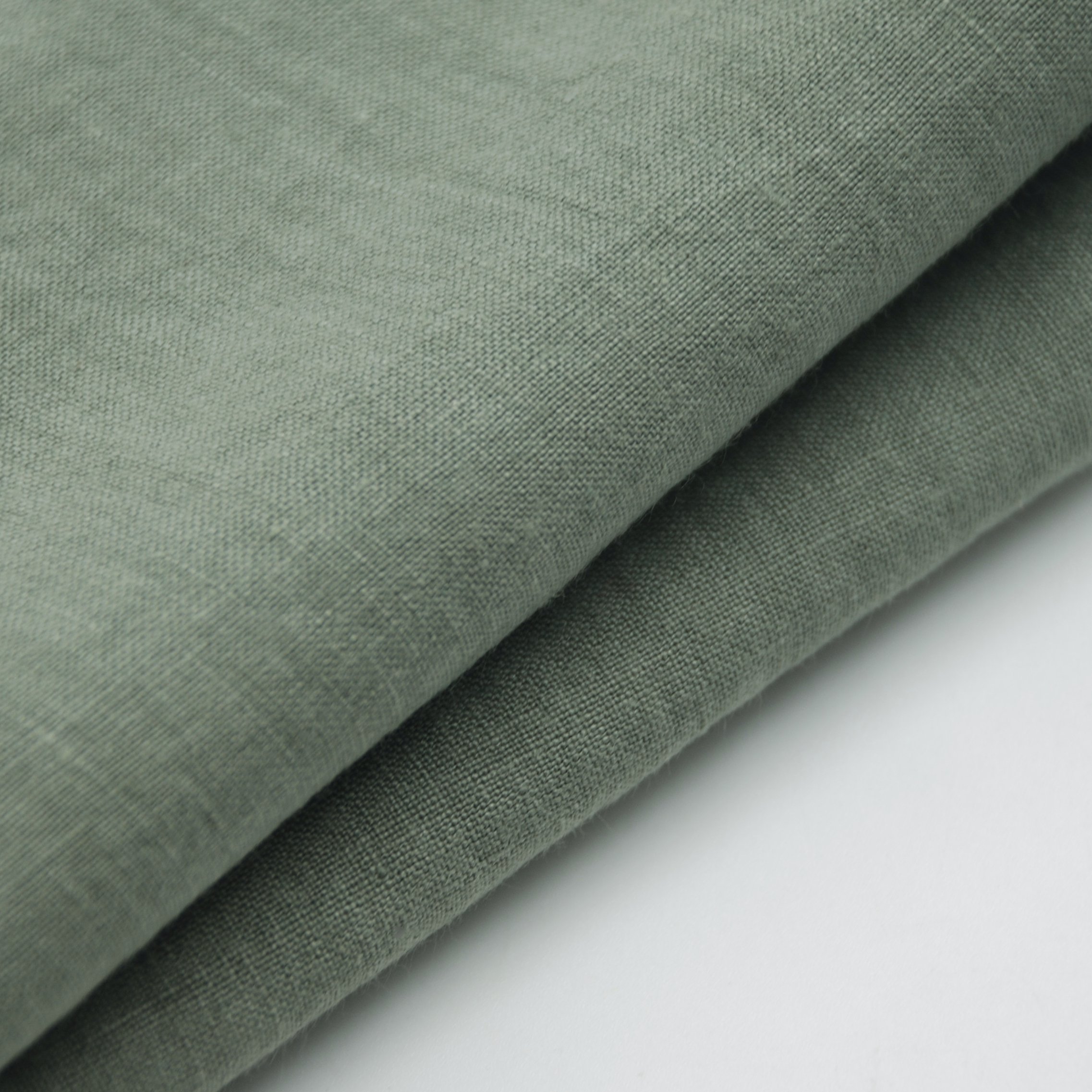 Wholesale stock high quality soft plain dyed 170gsm pure 100% stone washed organic linen fabric for shirt