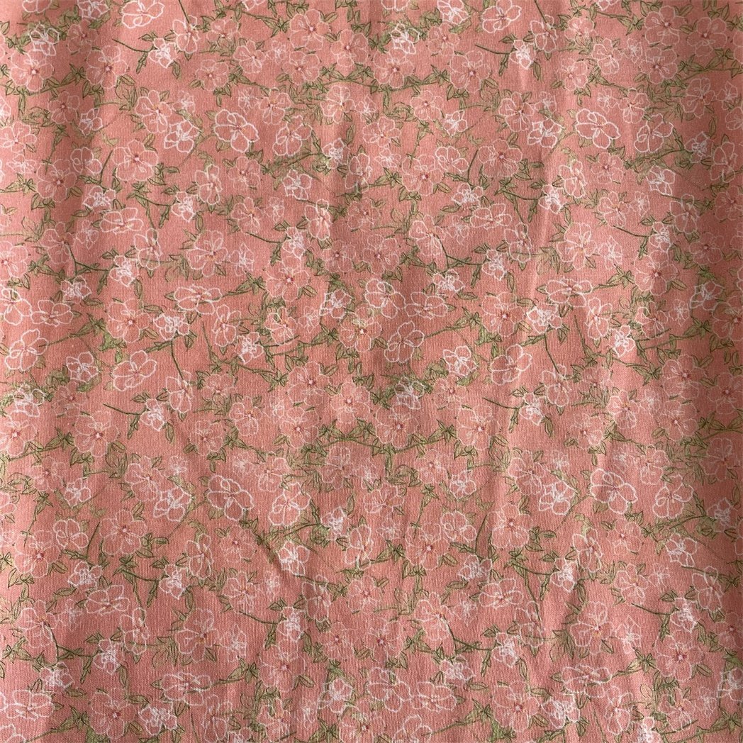 Factory Customized Breathable Woven Digital Print Floral Fabric Printed Cotton Rayon Fabric Soft For Garment