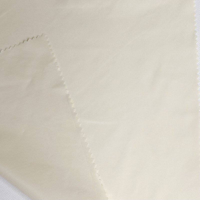 Recommend manufacturing 48D*48D 100%polyester stripe fabric with CIRE finish for trench coat