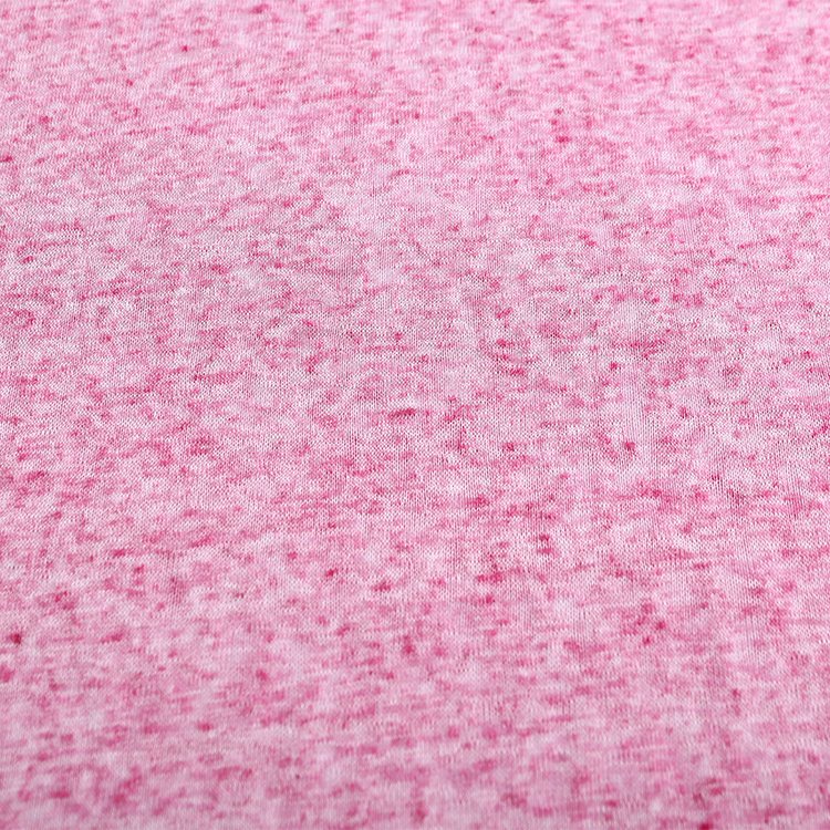 New product polyesterhacci knit linen fabric wholesale for dress