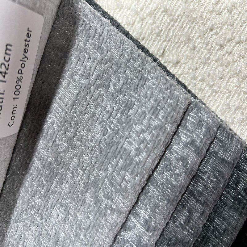 2024 new design arrived woven dyed 100% polyester luxury furniture classic sofa fabric