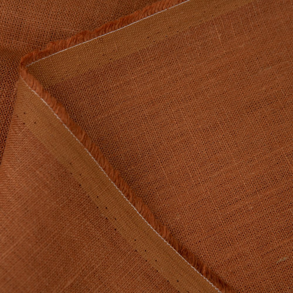High Quality 260 GSM 100% Linen Woven Softened Dyed Fabric Roll for Wholesale Use Breathable Clothing Bedding Upholstery Dresses