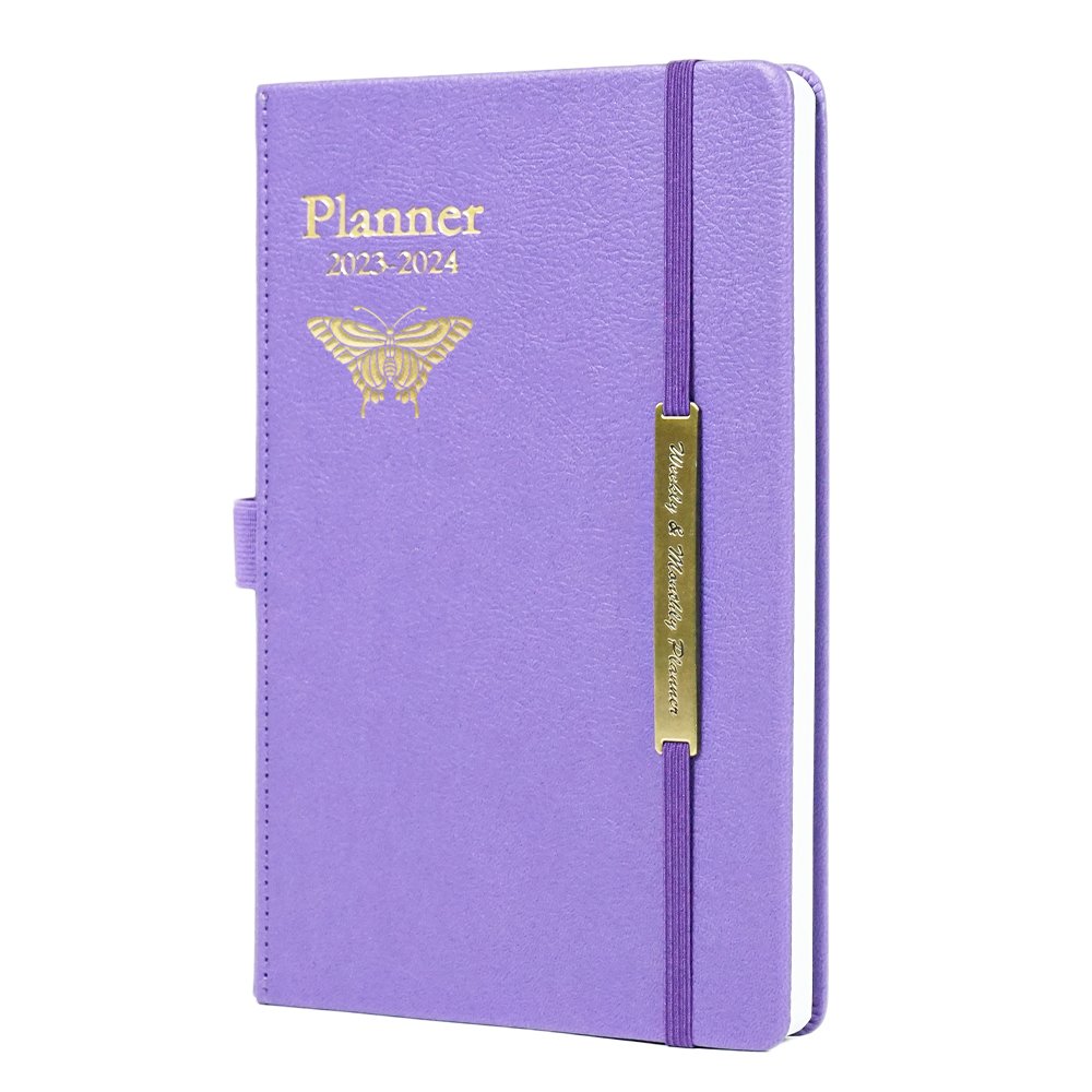 Business Agenda A5 Size Dairy Journal Planner Custom Printing 2023 Hardcover Notebook With Custom Logo
