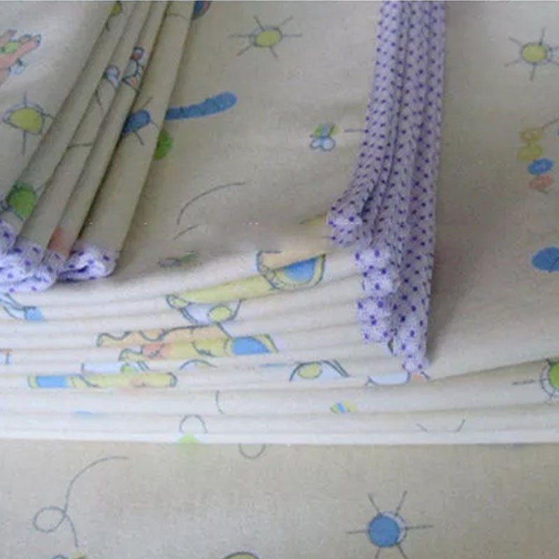 Soft modern price printed fabric 100% cotton flannel blanket fabric for baby bedding sets