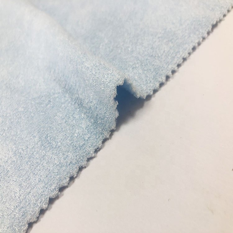 Wholesale high quality Eco-friendly bamboo knit terry fiber fabric
