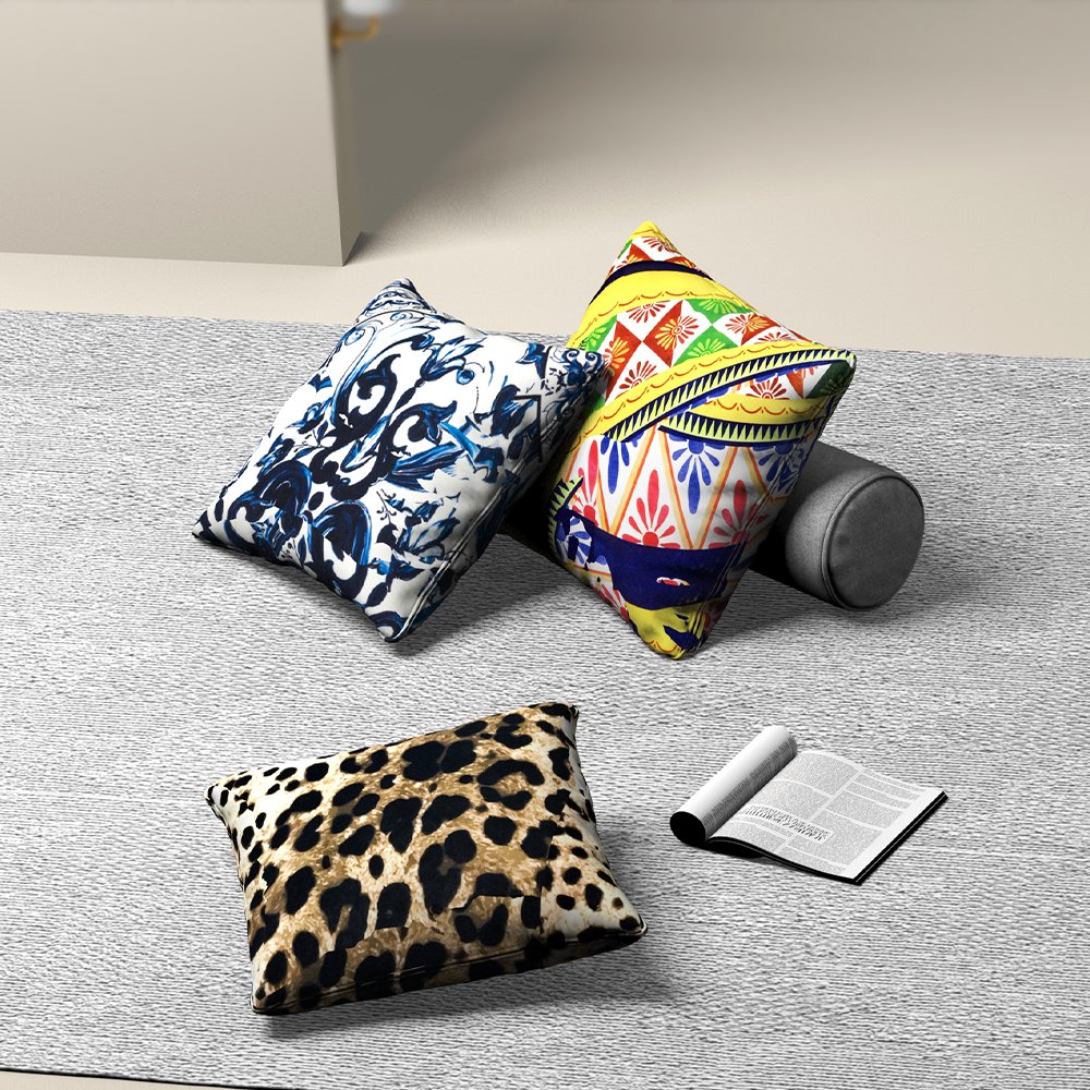 printed fabric polyester for sofa pillow cabinet printed textile 470gsm design ODM Africa Print Fabric 3D Digital