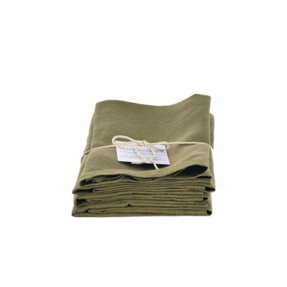 popular customize embroidery hemstitch restaurant stone wash soft european luxury flax linen cocktail napkins