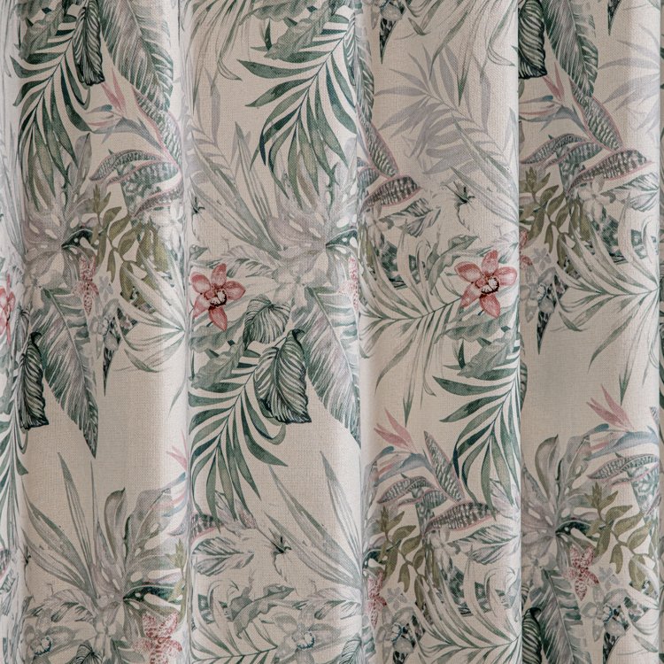 Good Quality Product Chinese Style Digital Printed Luxury Fabric Blackout Curtain For Living Room Ready Made Smart Curtain