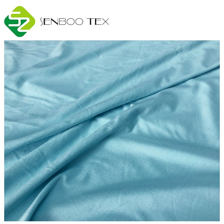 oeko-tex 100 certificate Wicking 180~220gsm 95% bamboo/bambu Fiber 5% spandex Jersey Fabric For Women's nikini panties