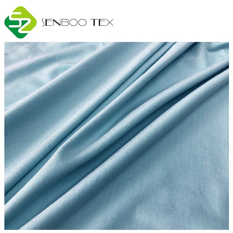 oeko-tex 100 certificate Wicking 180~220gsm 95% bamboo/bambu Fiber 5% spandex Jersey Fabric For Women's nikini panties