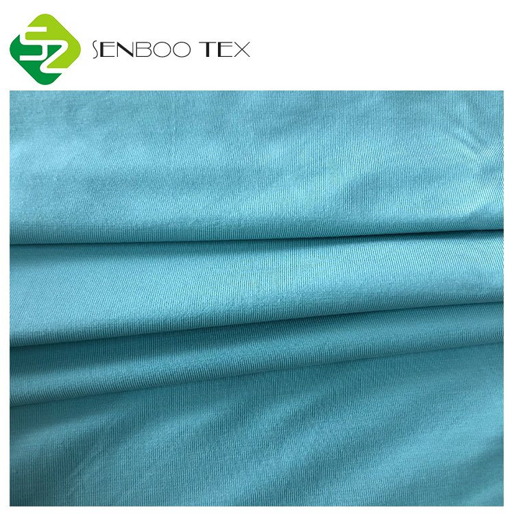 oeko-tex 100 certificate Wicking 180~220gsm 95% bamboo/bambu Fiber 5% spandex Jersey Fabric For Women's nikini panties