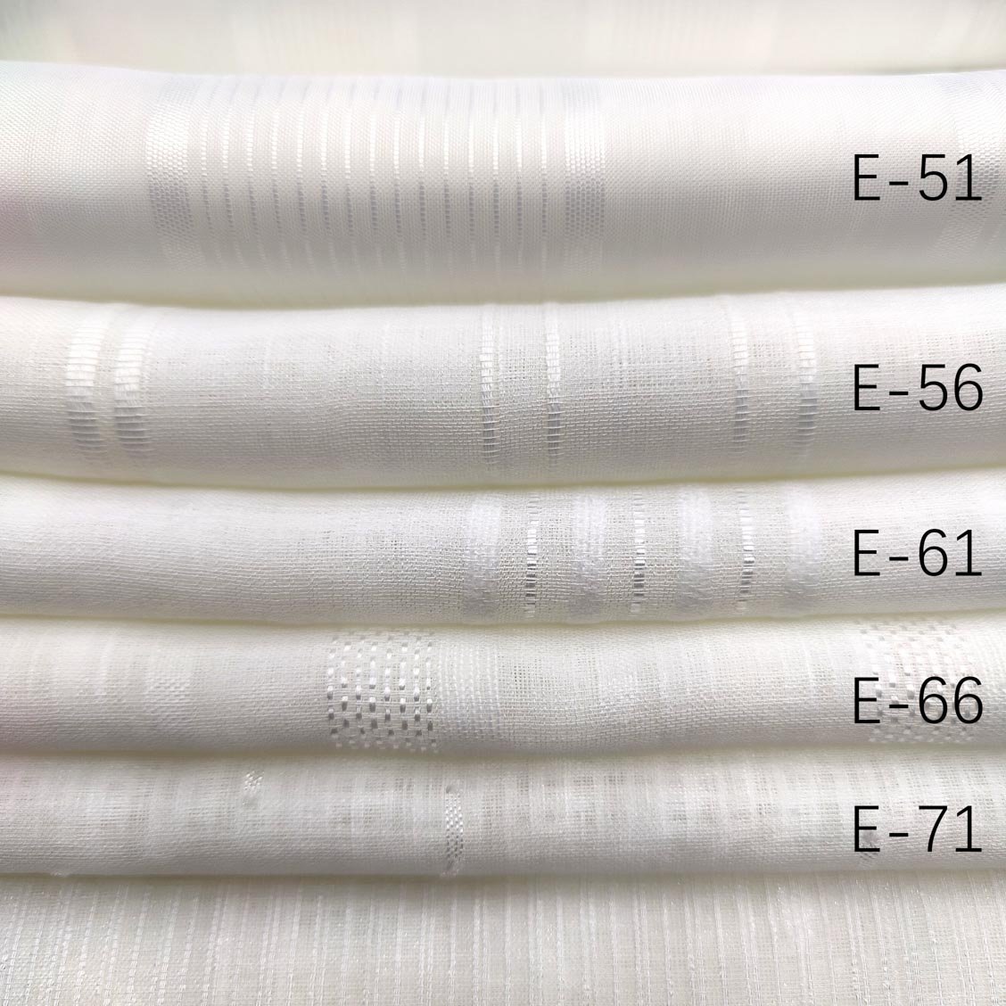 Bomar Sheer Voile Curtain Fabric Transparent 2024 New Product Factory Linen Jacquards Fabrics Chiffon Fabric Woven YARN DYED