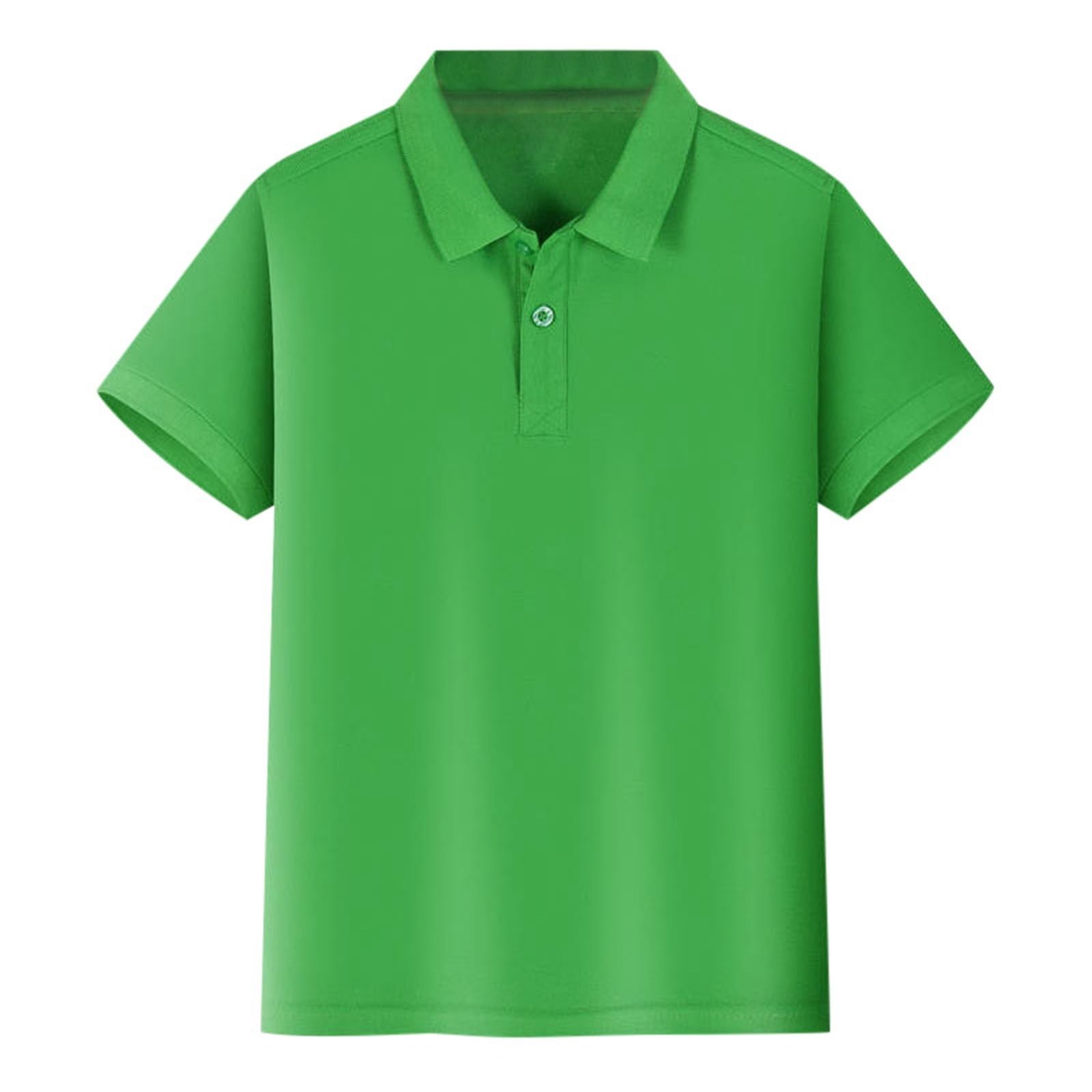 Children's Clothing With Bamboo Fiber Printed Embroidery Logo And OEM Children's Polo Shirt With Plain Knit For Kid's Golf Shirt
