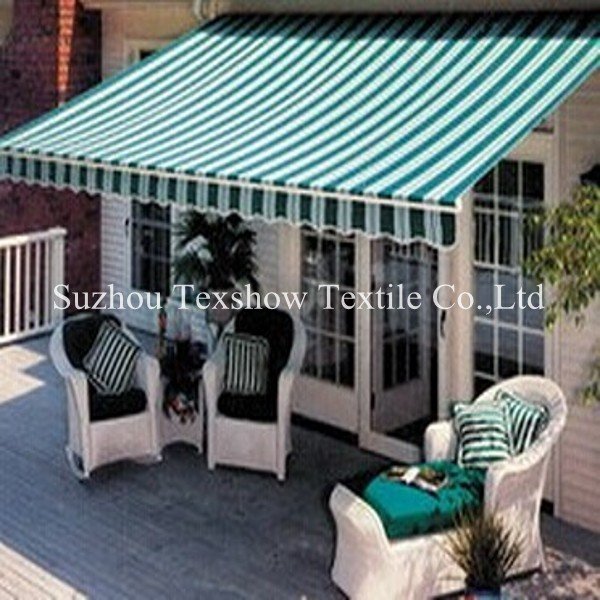 Polyester Waterproof and anti UV acrylic awning fabric