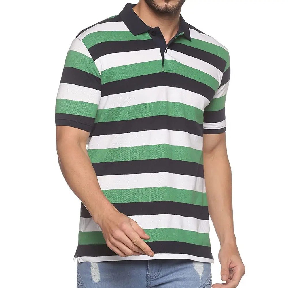 Latest Fashion Cotton Polyester Polo Shirt Men Stand Collar High Quality Short Sleeve Men Polo Shirt with customize logo