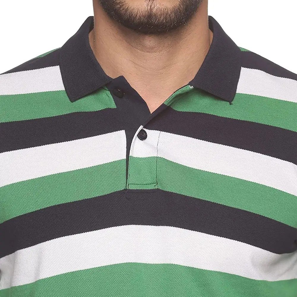Latest Fashion Cotton Polyester Polo Shirt Men Stand Collar High Quality Short Sleeve Men Polo Shirt with customize logo