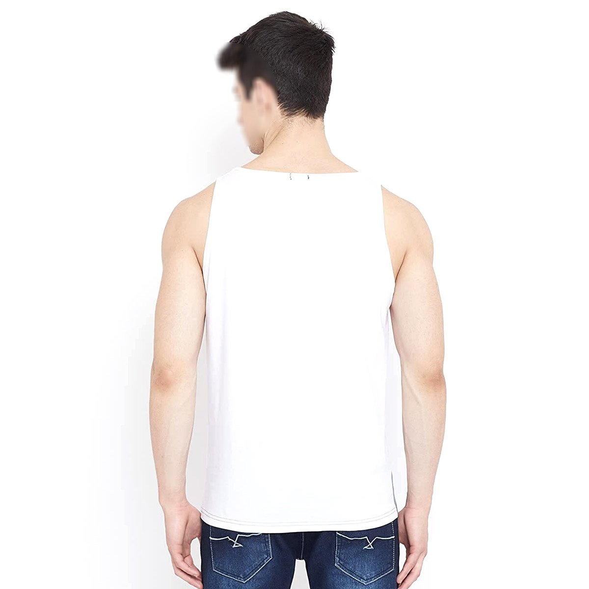 Cheap Price Custom Logo Muscle Fit Plain Men Tank Tops Sleeveless Fitness Workout 100% Cotton Tank Top For Men