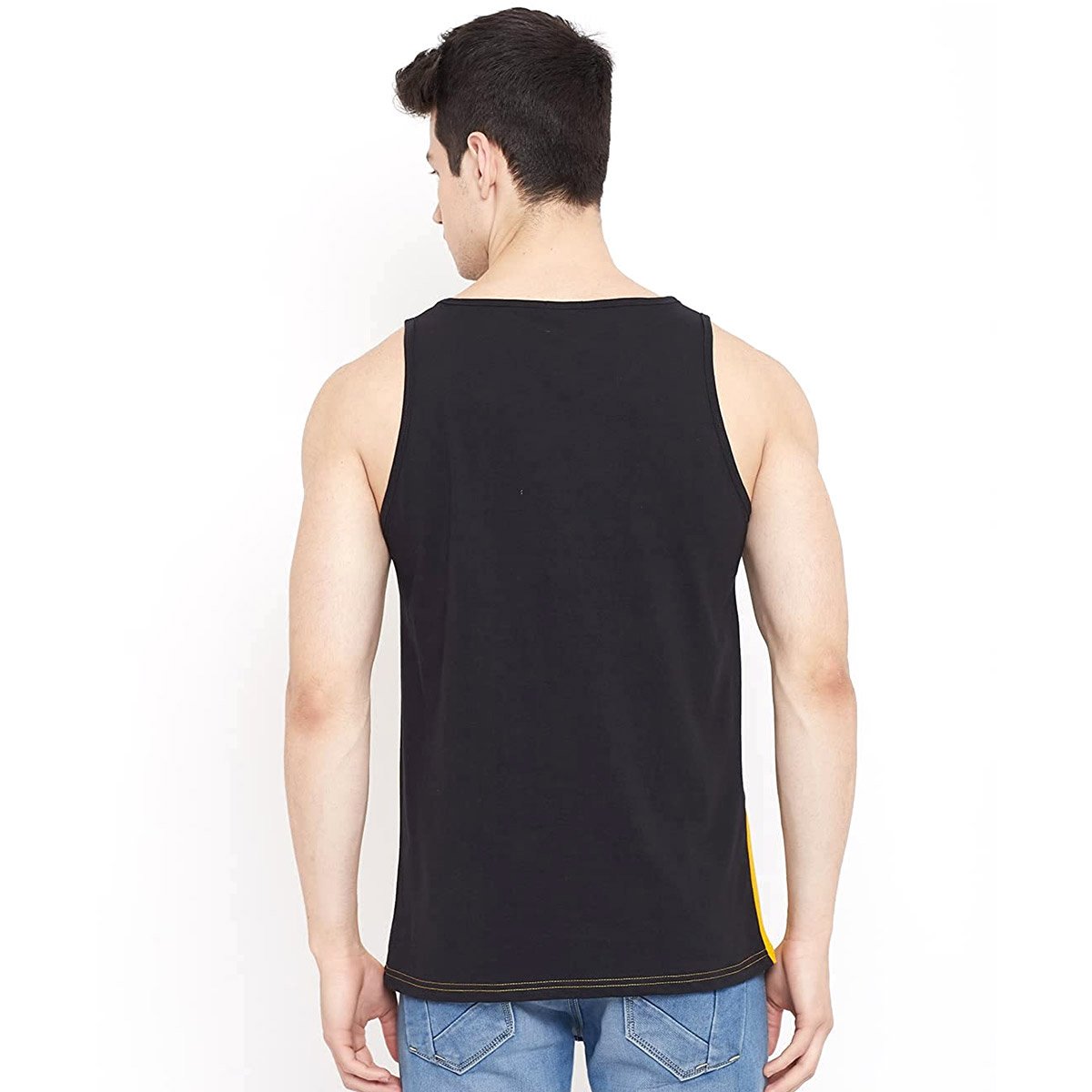 Cheap Price Custom Logo Muscle Fit Plain Men Tank Tops Sleeveless Fitness Workout 100% Cotton Tank Top For Men