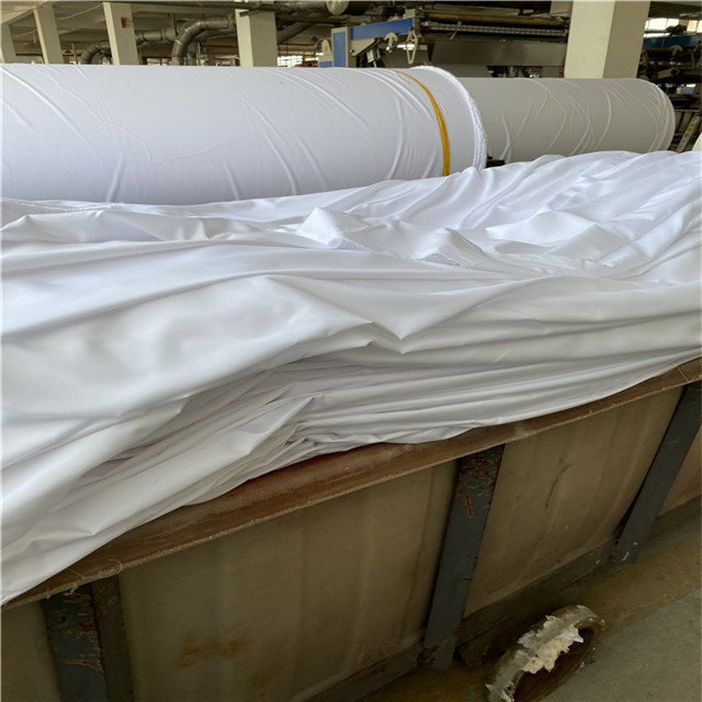 Factory Wholesale Polyester Microfiber Soft Brushed white sheeting fabric in Roll
