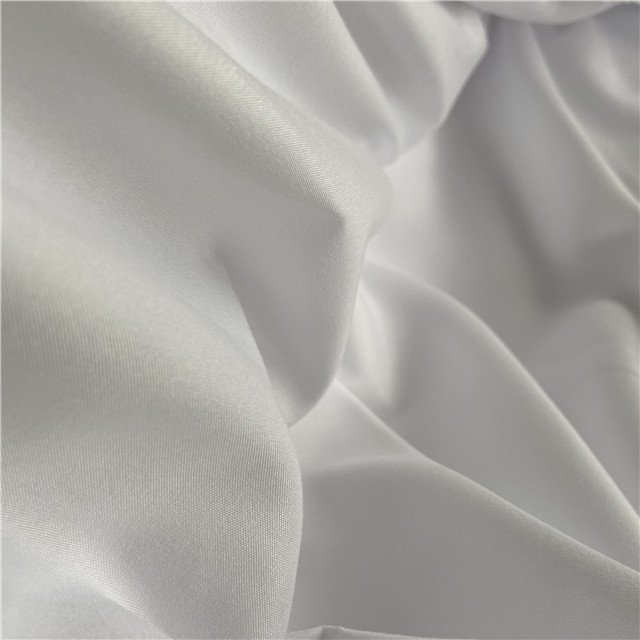 Factory Wholesale Polyester Microfiber Soft Brushed white sheeting fabric in Roll