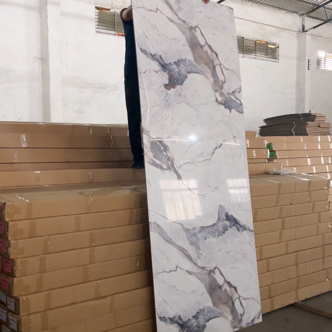 Indoor Decoration Co-extruded Bamboo Fiber Panel Carbon Slate Metal Rock Board Flexible Bamboo Charcoal Wood Veneer Slab Sheet