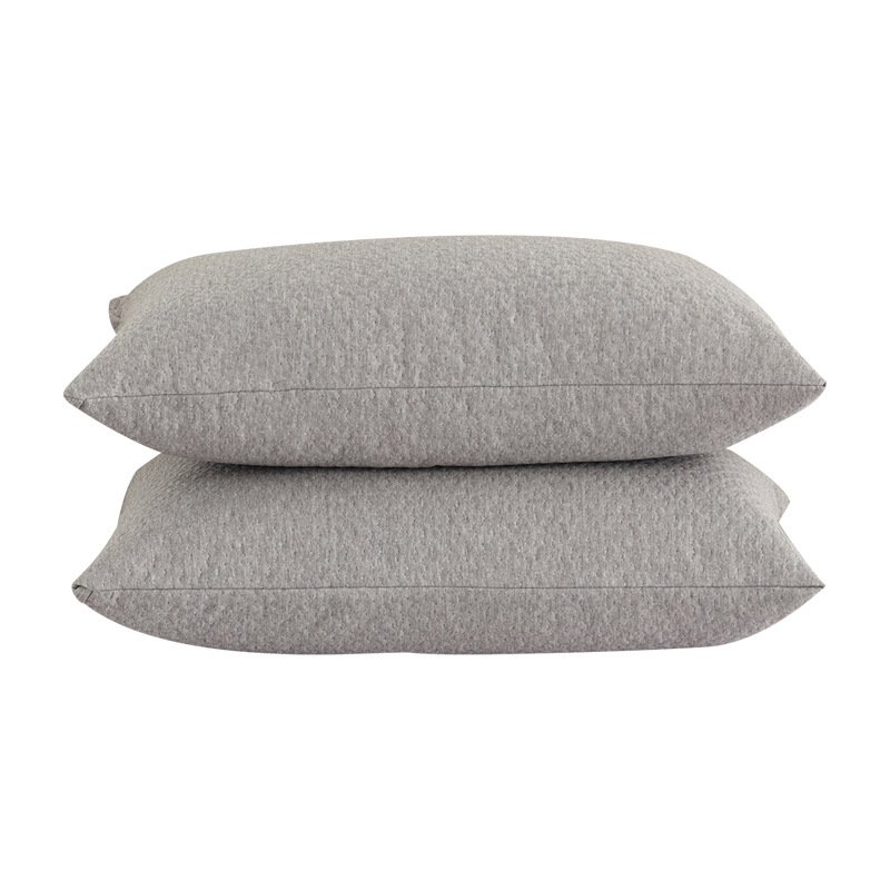 48*74cm Factory Direct Sales Bamboo Fiber Cotton Air Layer Pillow Core Protective Cover Gray Waterproof Dirt Insulation