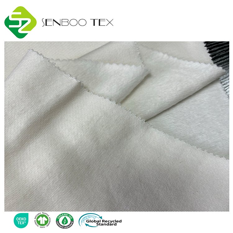 Best Quality Custom 350 GSM Organic Cotton Bamboo Fleece Knitted Eco-Friendly Sportswear Diapers Tops Girls-Breathable!