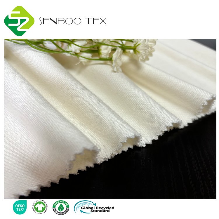Best Quality Custom 350 GSM Organic Cotton Bamboo Fleece Knitted Eco-Friendly Sportswear Diapers Tops Girls-Breathable!