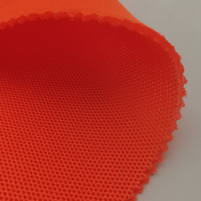 New Design High Quality 380Gsm 56" 100% Polyester 3D Sandwich Mesh Fabric Shoes Upper Shoes Back Counter Material