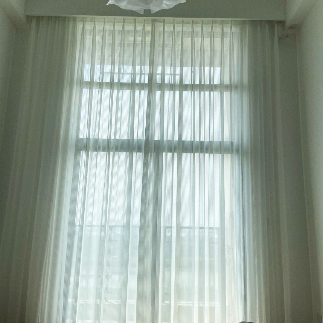 Factory Direct Low MOQ 280cm White Curtain White Sheer Curtain Fabric 100% Polyester Voile Curtain Fabric