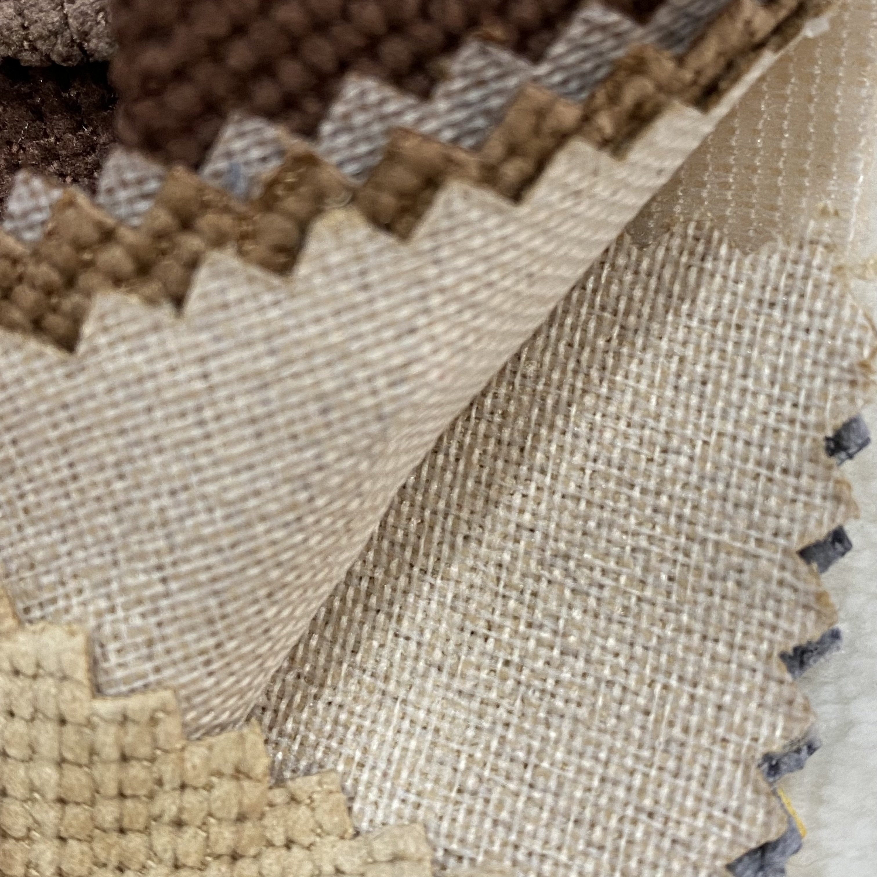 Wholesale Polyester Jacquard Woven Thick Curtain Textile Fabrics Factory sales