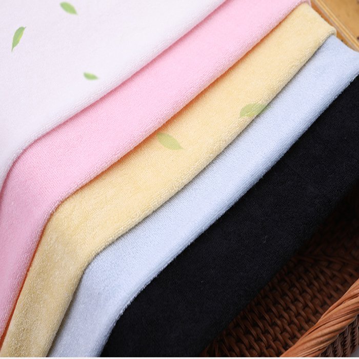 Organic Bamboo French Terry Fabric For Newborn Baby Towel