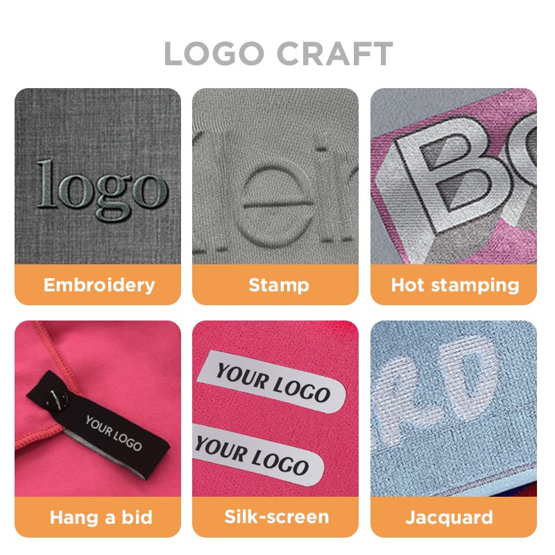 Wholesale Customized Logo Printing Absorbent Microfiber Waffle Weave Towels Kitchen Cleaning Tea Towel