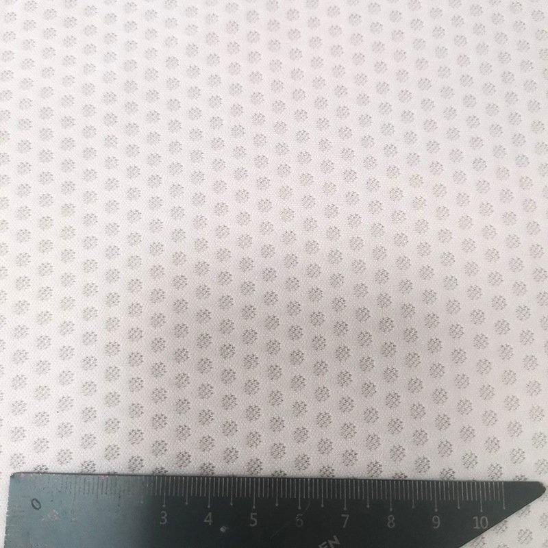 100% Polyester Sportswear Fabric Space Layer Clothing Sweater Jet Air Layer Clip Silk Stretch Shoe Material Lug Fabric Snowflake
