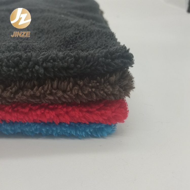 Super Soft Fabric Fabric for Toys JZ Stock 100% Polyester Holland Velvet 180-300gsm Home Textile Customized Plush Fabric Plain