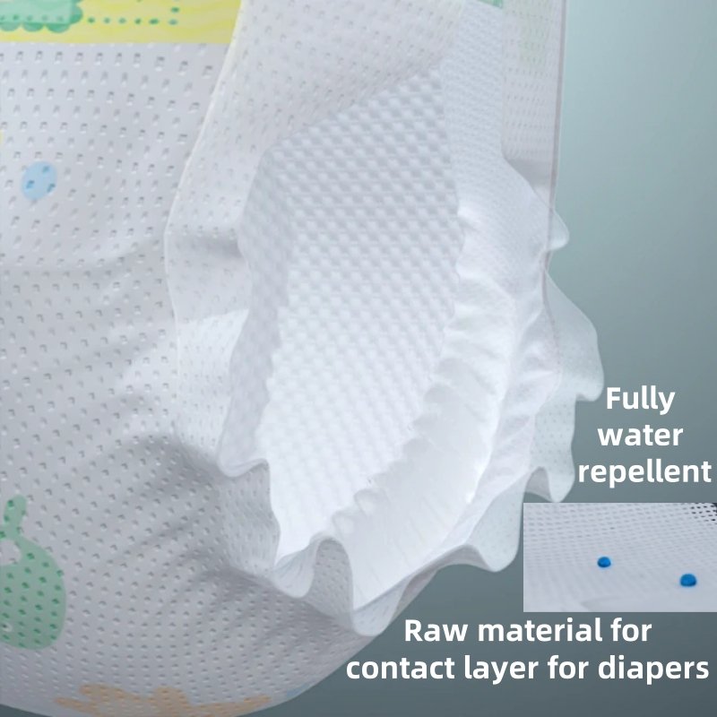 Adult disposable diaper contact layer manufacturers wholesale raw materials for sanitary products such as diapers