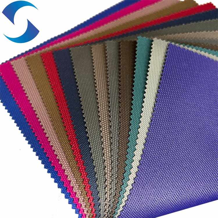high quality waterproof 600D oxford fabric PU coated 100 polyester fabric for backpack luggage