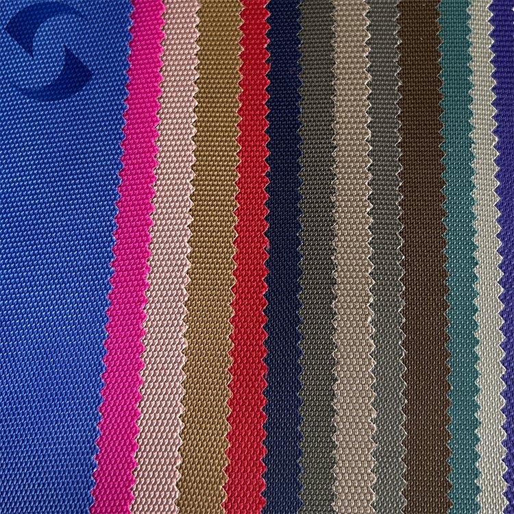 high quality waterproof 600D oxford fabric PU coated 100 polyester fabric for backpack luggage