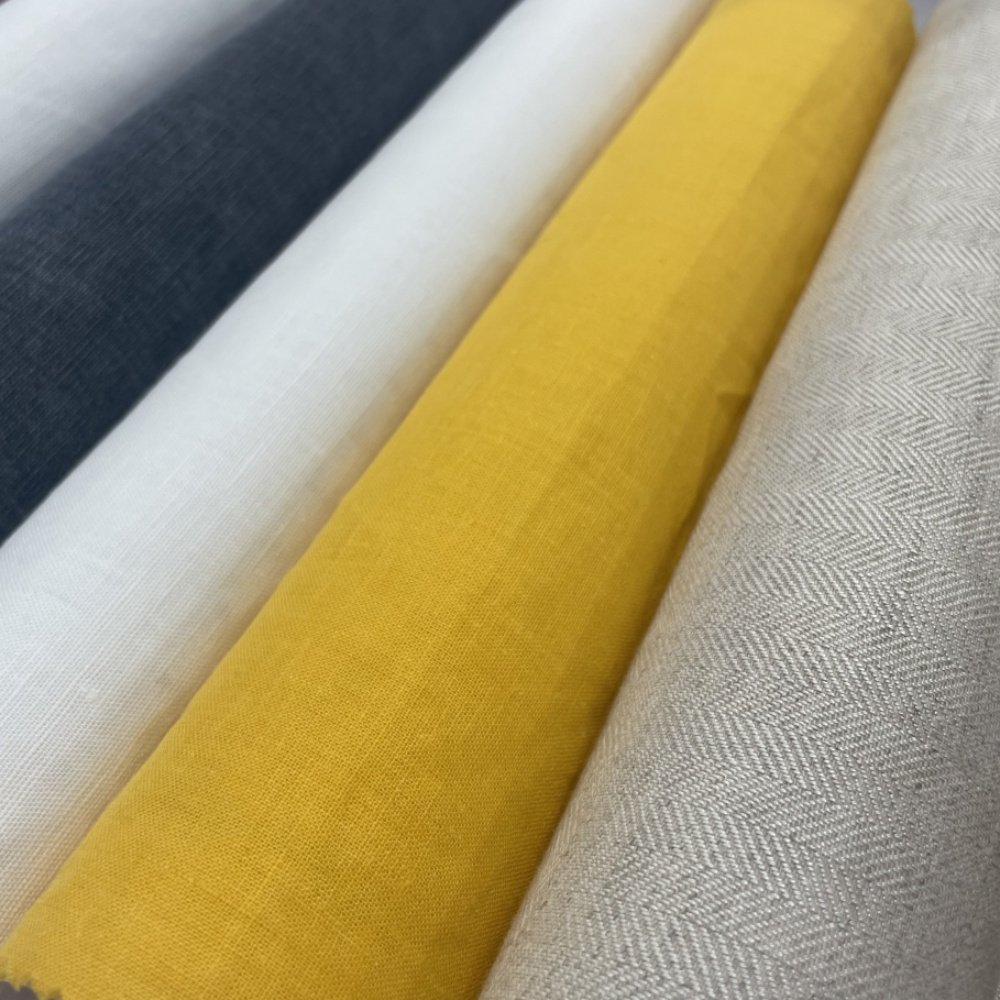 2024 factory hot sale customizable Environmental protection linen fabric roll for clothing